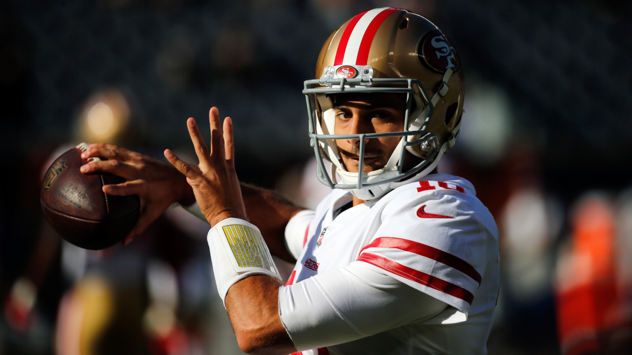 Breaking down Jimmy Garoppolo’s statistics with the 49ers