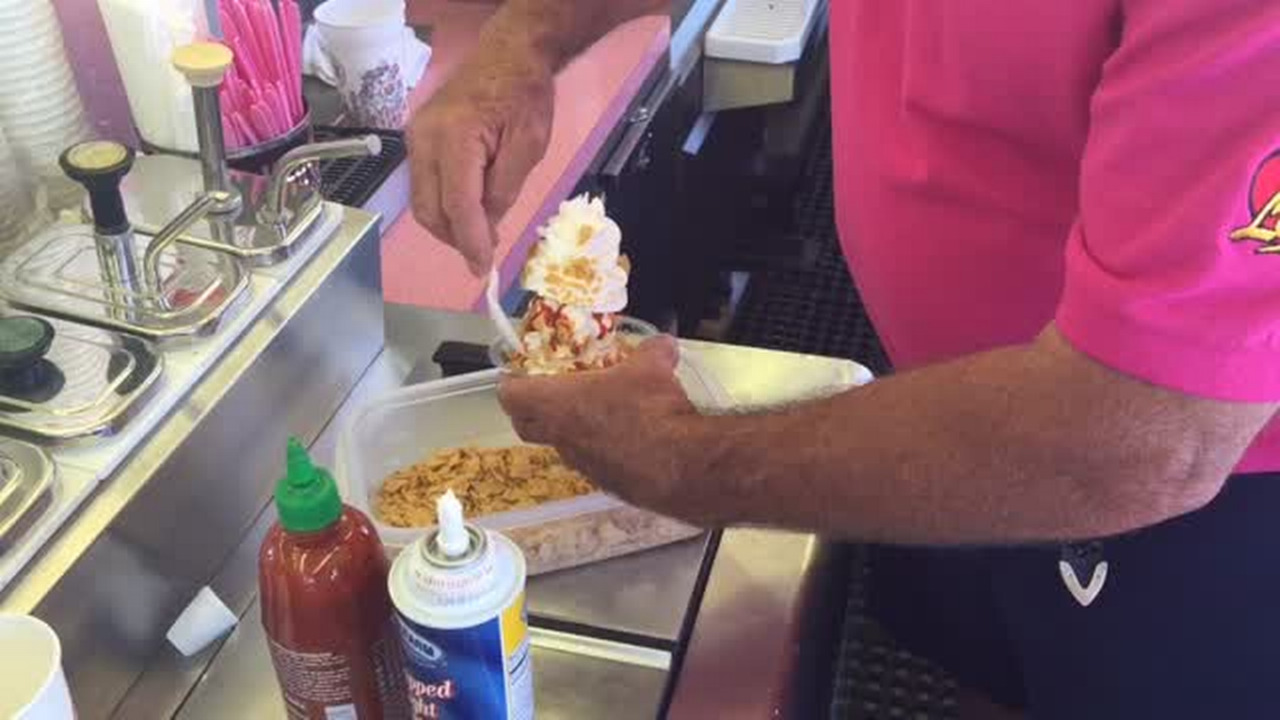 Meet Me at the Rocket: Dwaun Sellers takes on the Sriracha Fire and Ice Cream Sundae