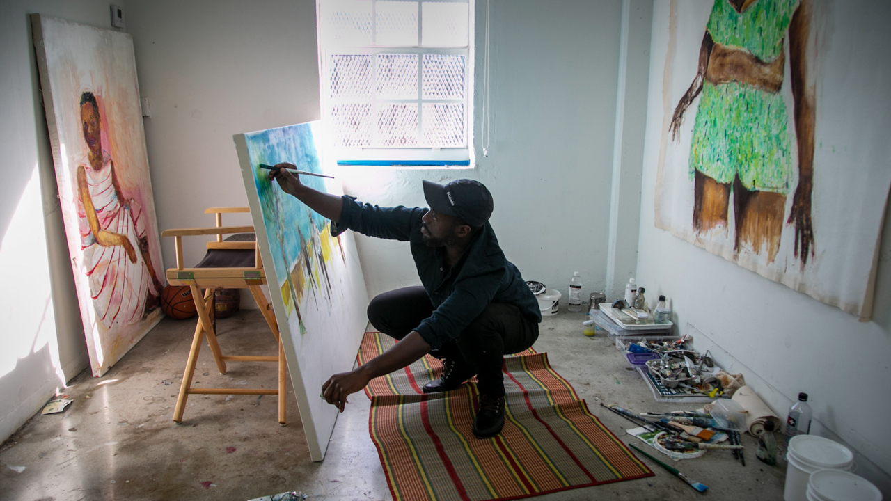 After working in tech in the Bay Area, Jared McGriff moved to Miami to make art
