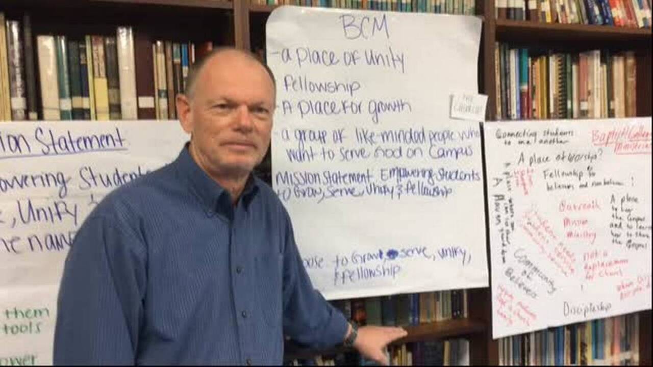 Baptist Collegiate Ministries leader likes guiding students