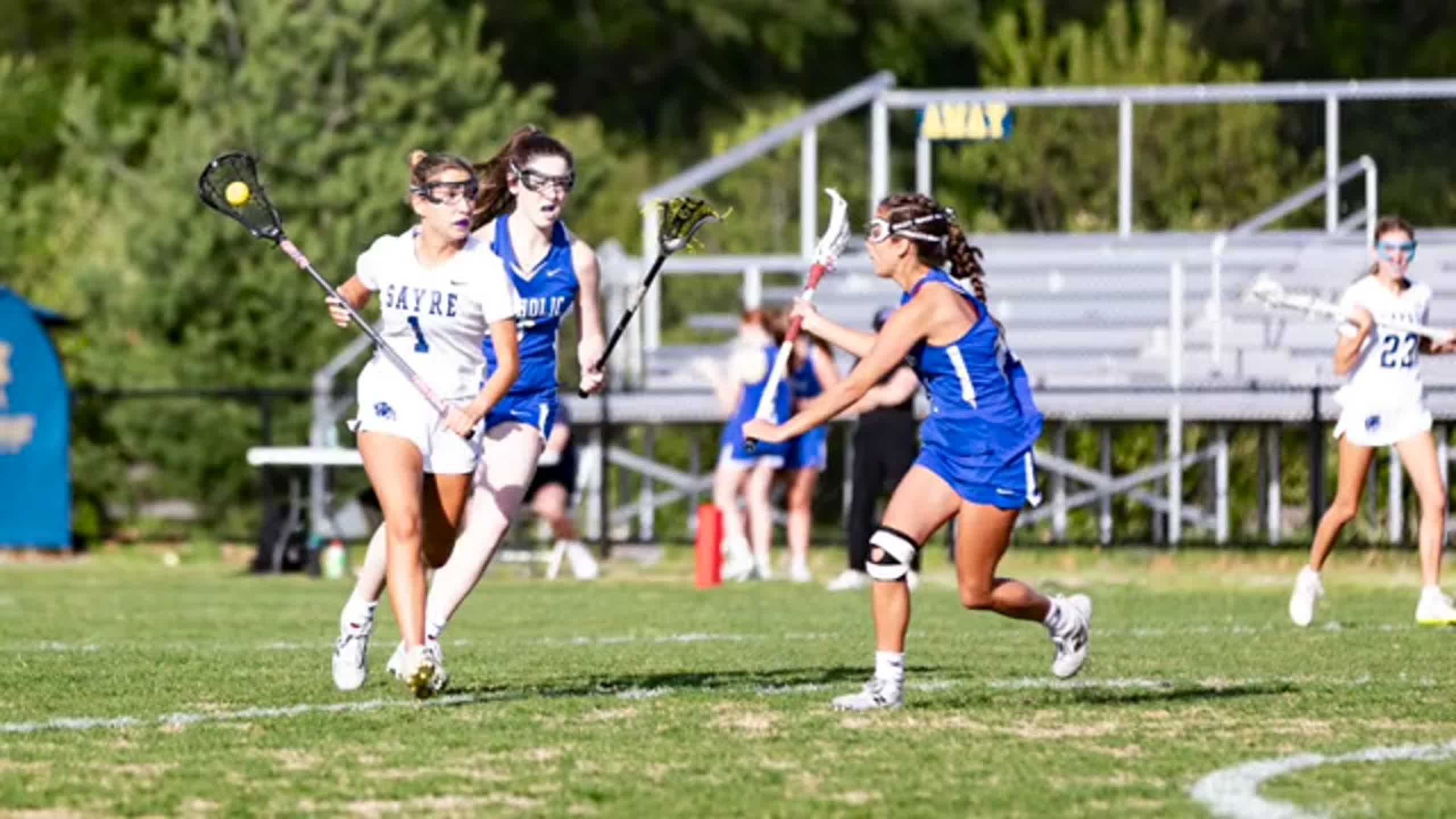 Slideshow: Sayre takes on Lexington Catholic in girls lacrosse