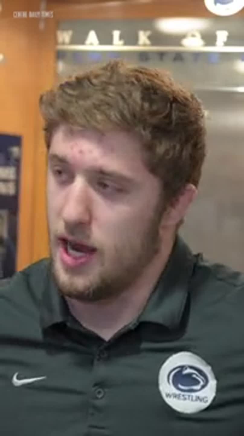 Penn State's Cole Mirasola says he's working on wrestling 'mean'