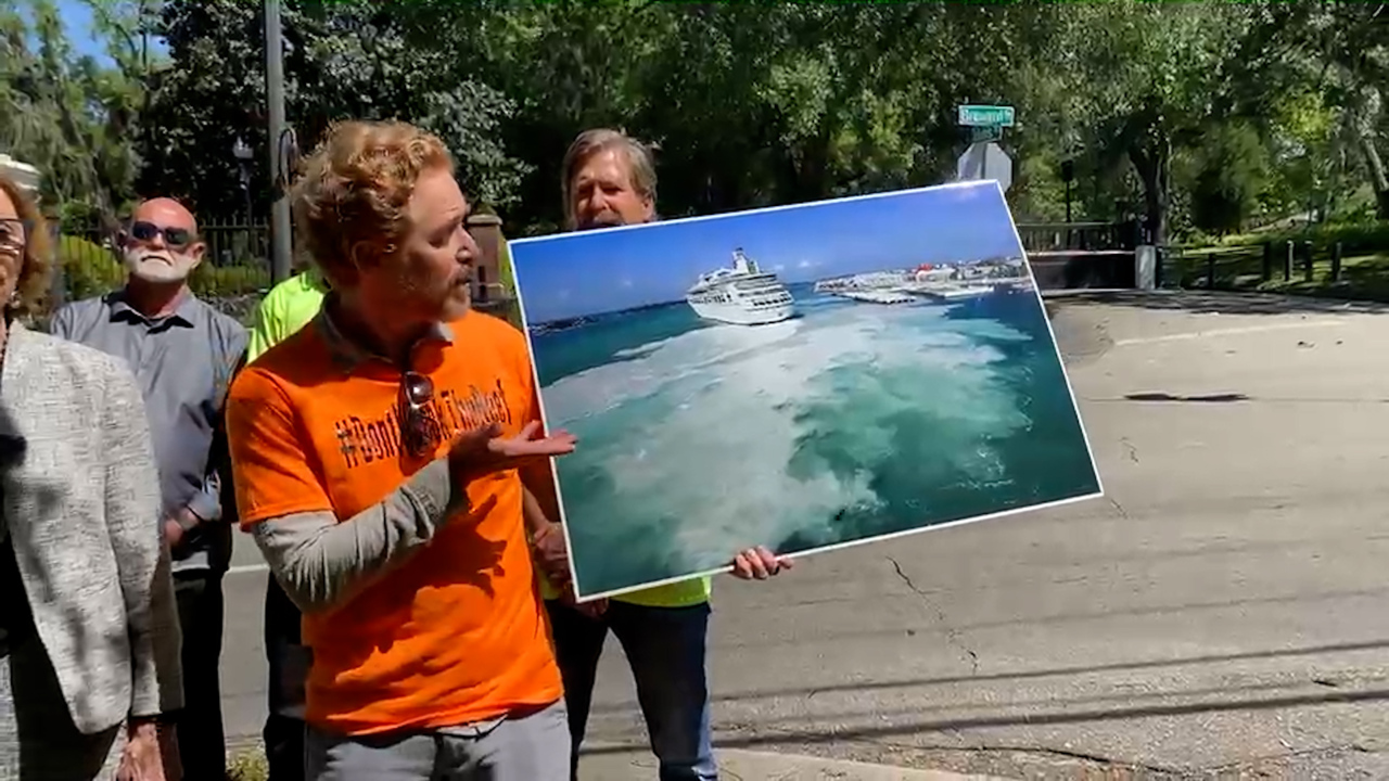 Key West residents protest Florida bill that will preempt local referendum limiting cruise ships