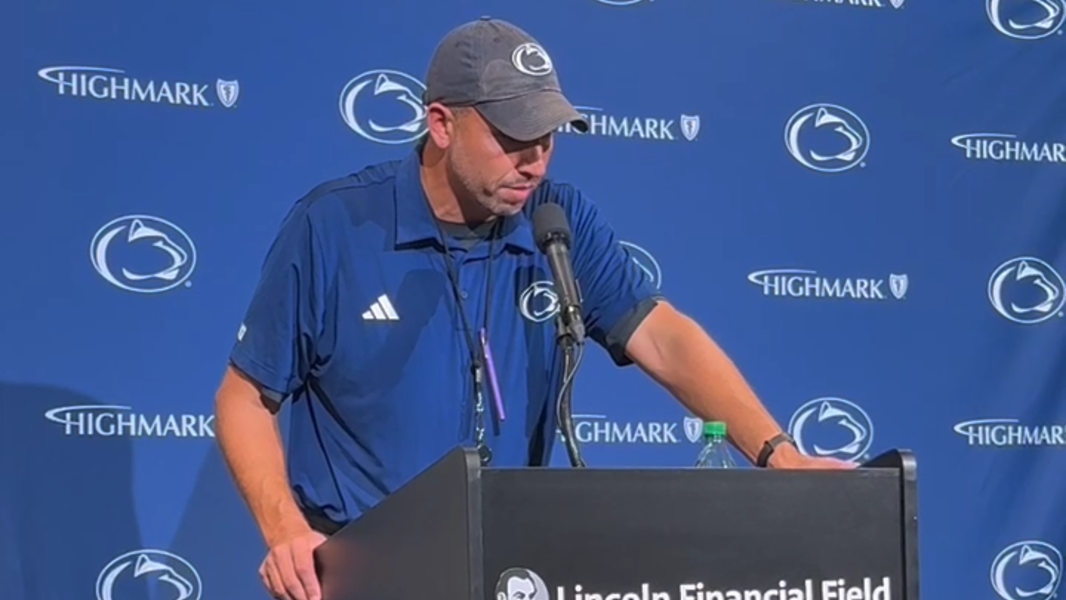 Penn State coach Matt Campbell talks slow start, win vs. Temple
