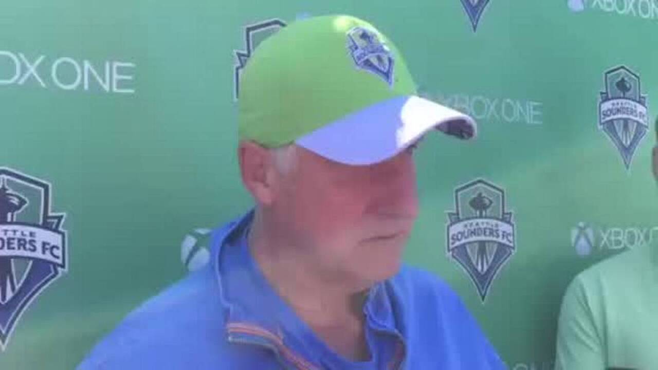 VIDEO: Sounders coach previews San Jose match