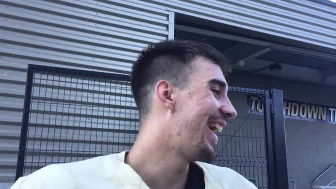 QB Tony Rodriguez balances football and married life