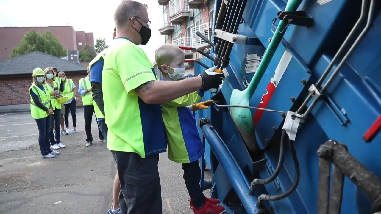 Three-year-old boy’s Make-A-Wish comes true