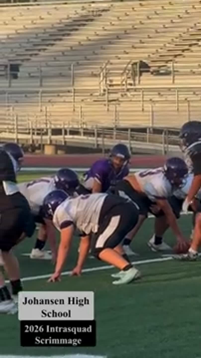 VIDEO: Go inside Johansen High's preseason football practice