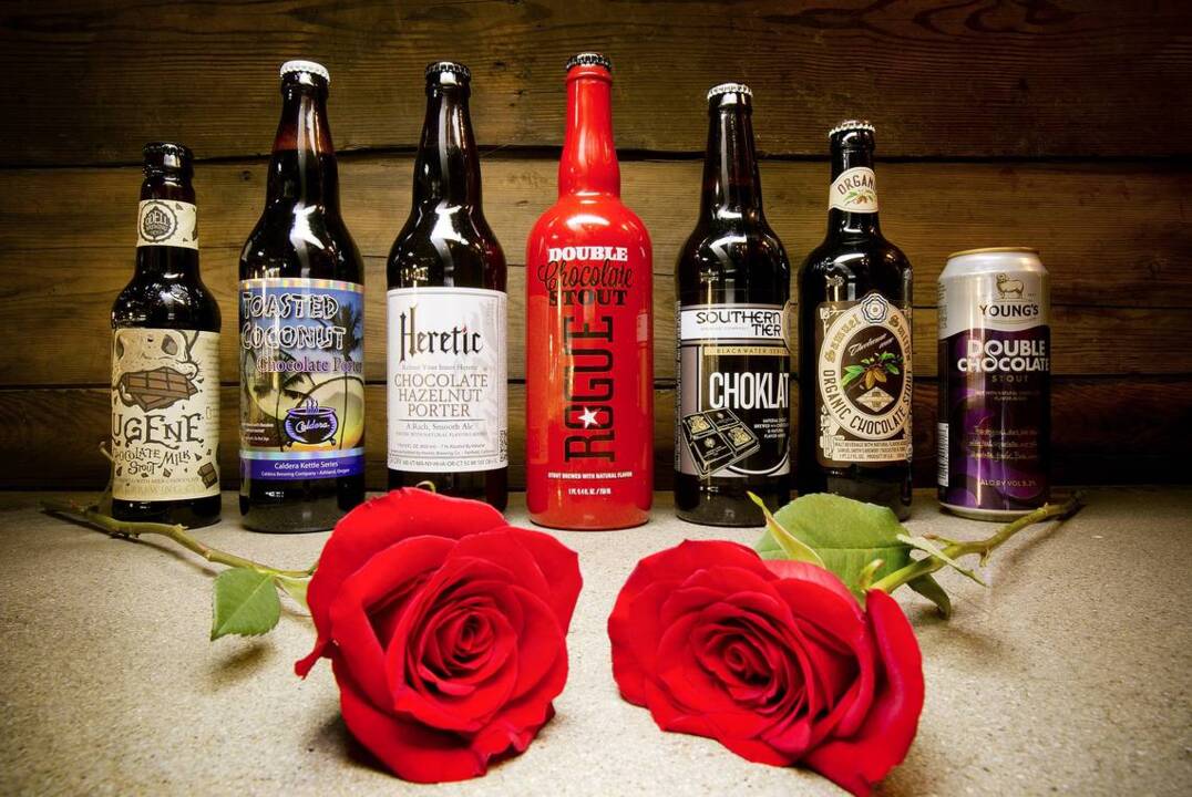 Valentine’s Day chocolate beer taste-off
