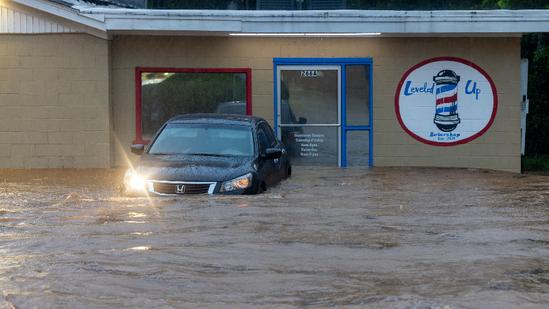 Tropical Storm Chantal brings flash flooding to Pittsboro