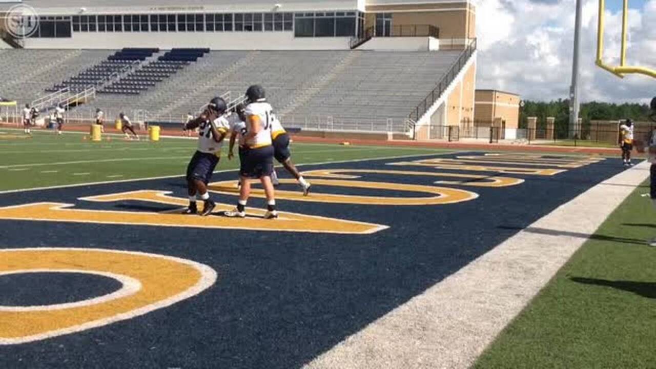 Loaded MGCCC hits practice field