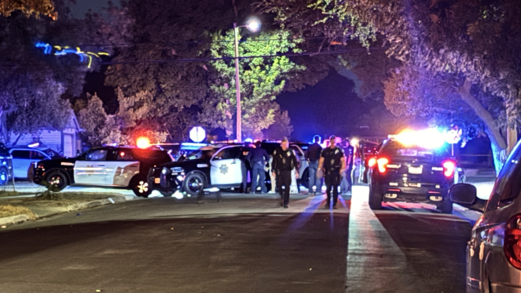 Police activity in Fresno neighborhood
