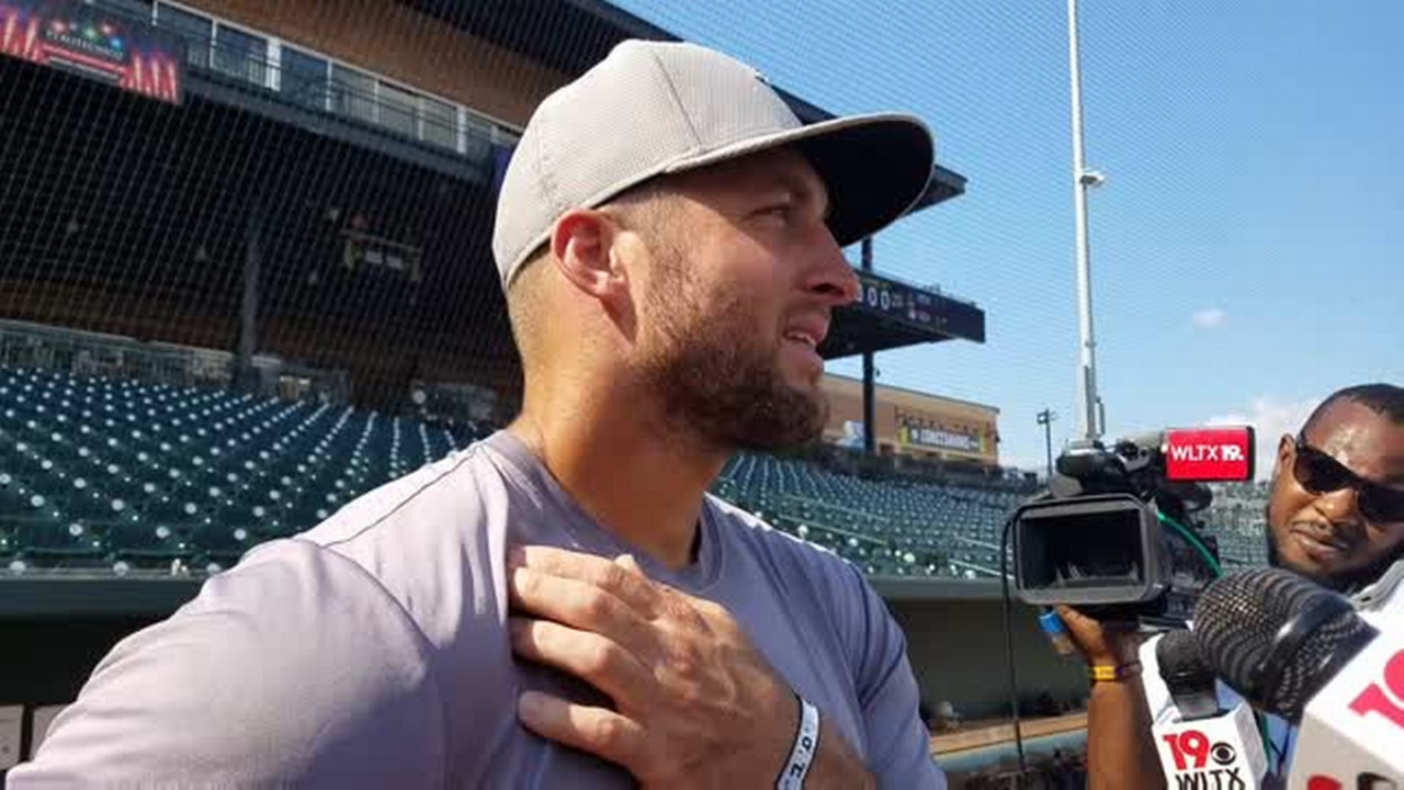 Tim Tebow believes he's making progress two months into minor league season