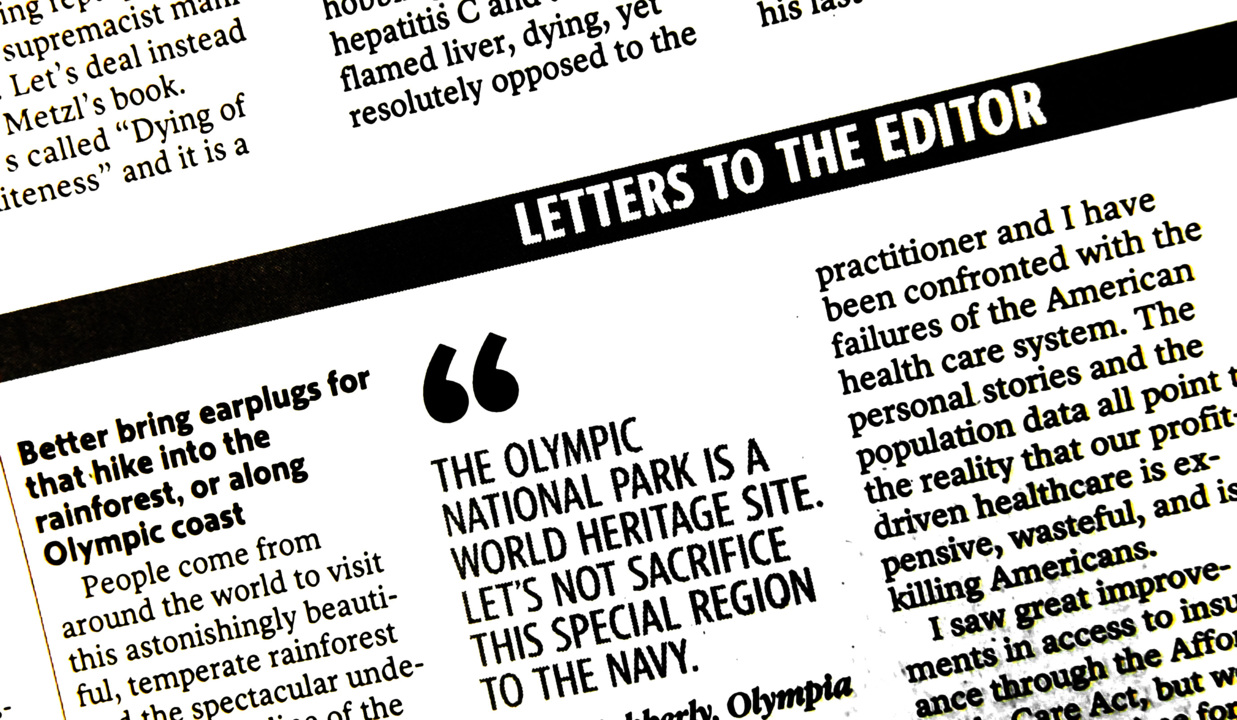 Letters to the editor for May 12