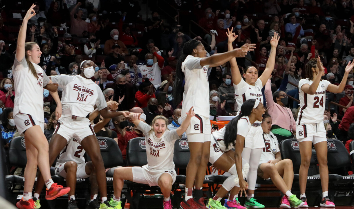 Gamecocks bench in perfect place to learn from the best as USC starters shine