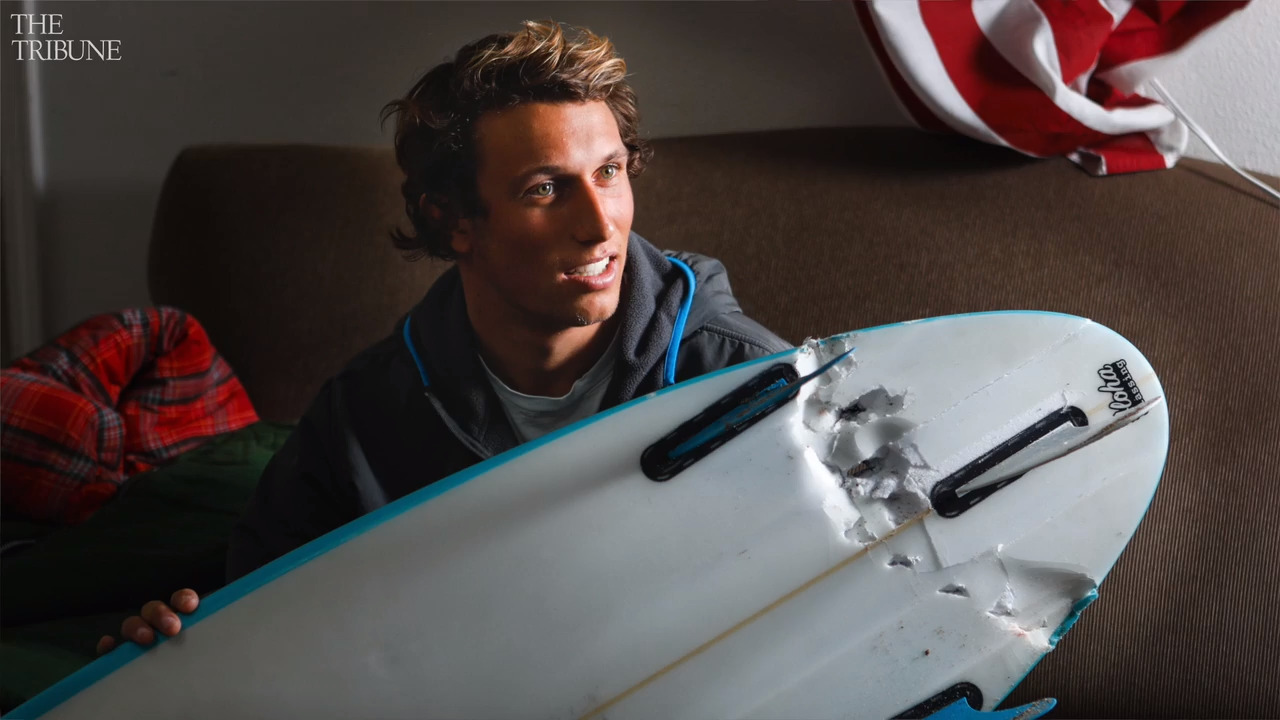 Cal Poly student describes how he survived great white shark attack