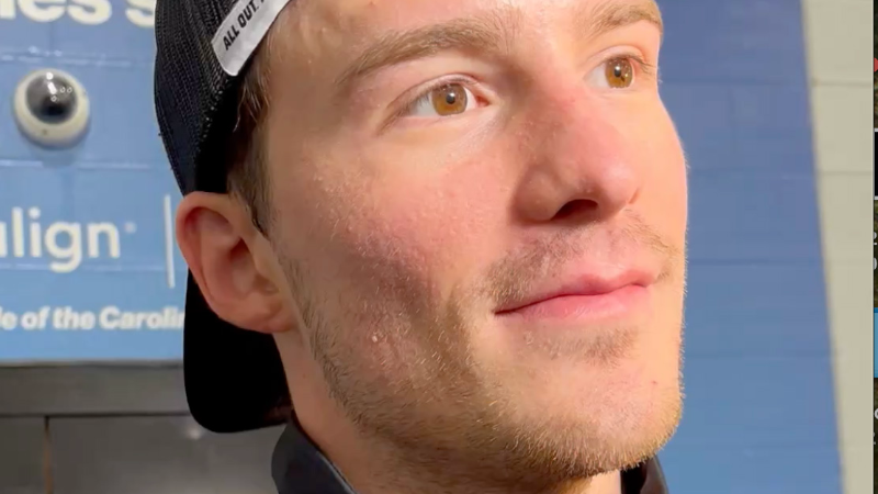 How important is winning the Stanley Cup to Svechnikov? Just listen.