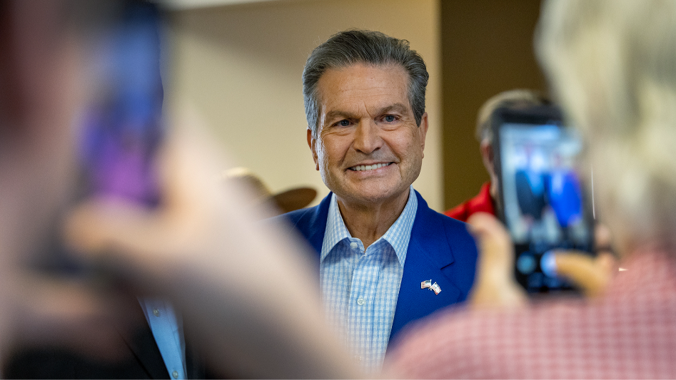 'When you draw first blood with me, I'm gonna end it.' Rick Jackson campaigns in Columbus, GA