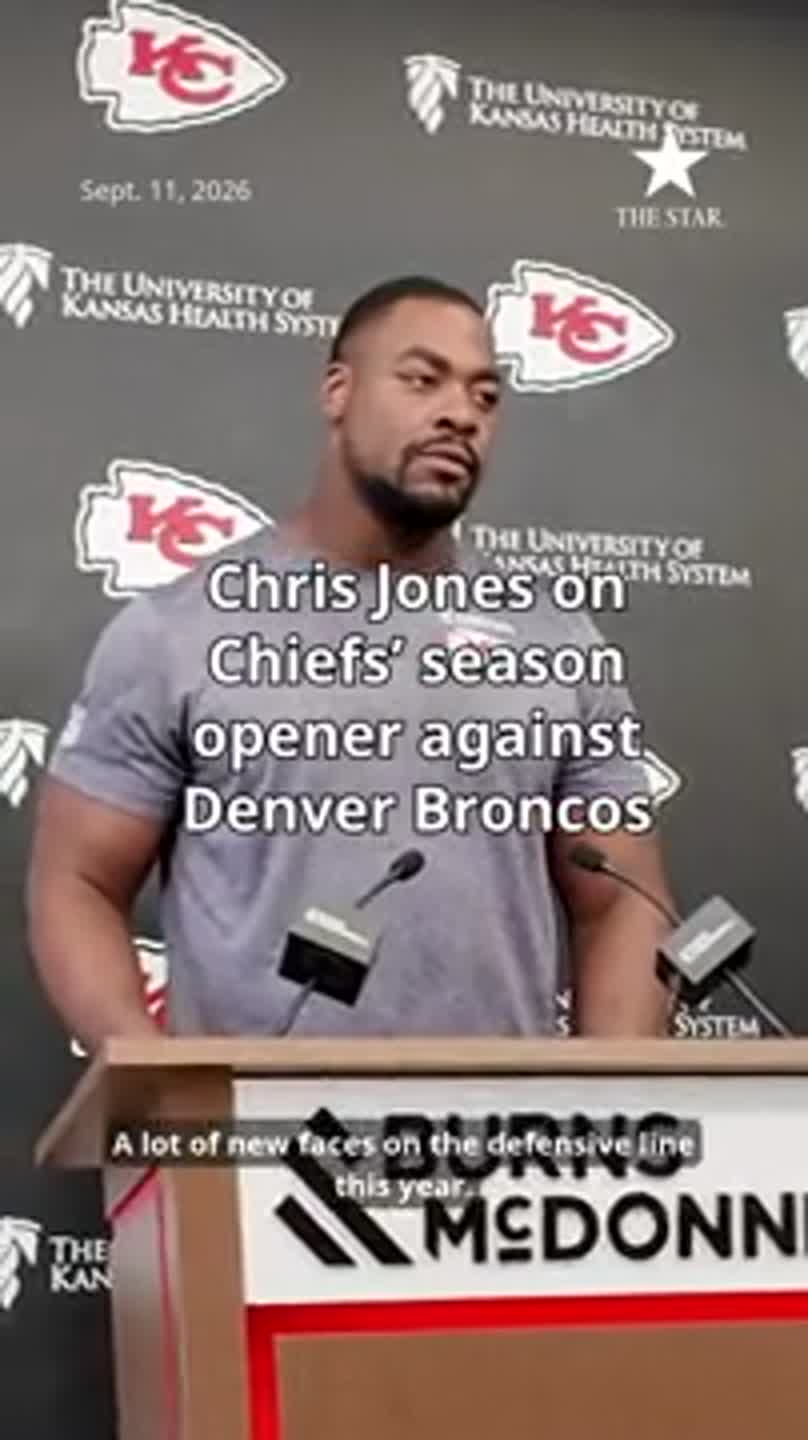 Chris Jones looking forward to Chiefs' game against division rival, Denver