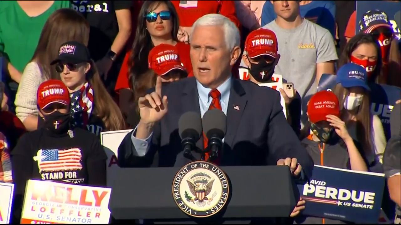 VP Pence rallying in Columbus, Macon this week ahead of U.S. Senate runoffs