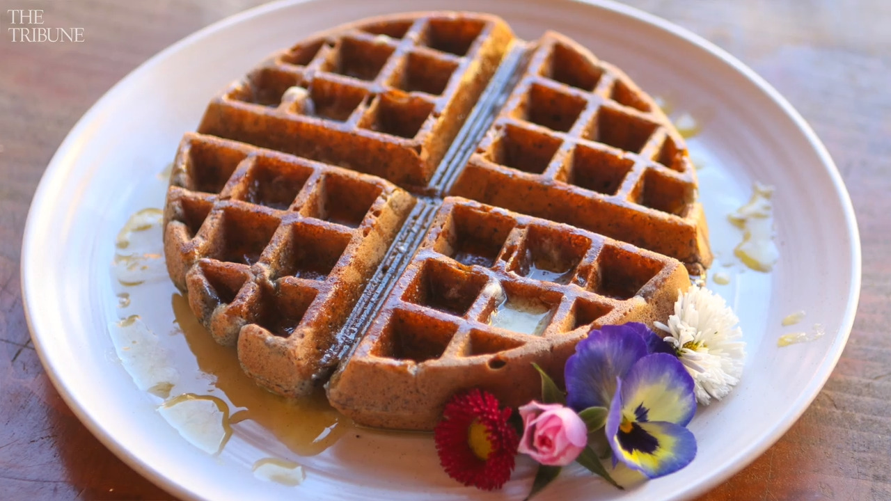 The Hidden Kitchen is serving up blue-corn waffles in Cambria