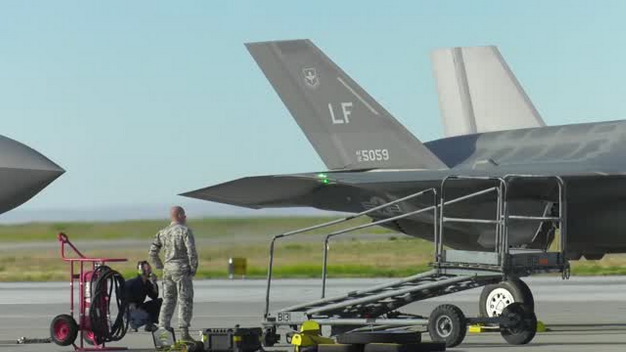 F-35 training at Mountain Home Air Force Base