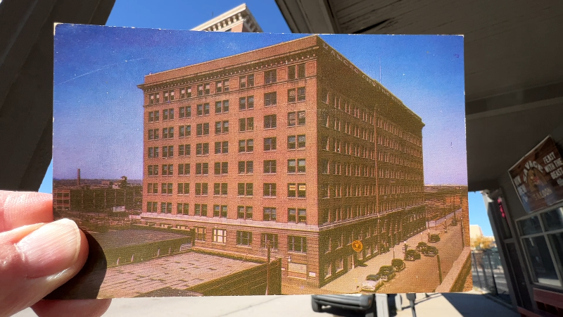 The Livestock Exchange building was the stockyards’ nerve center
