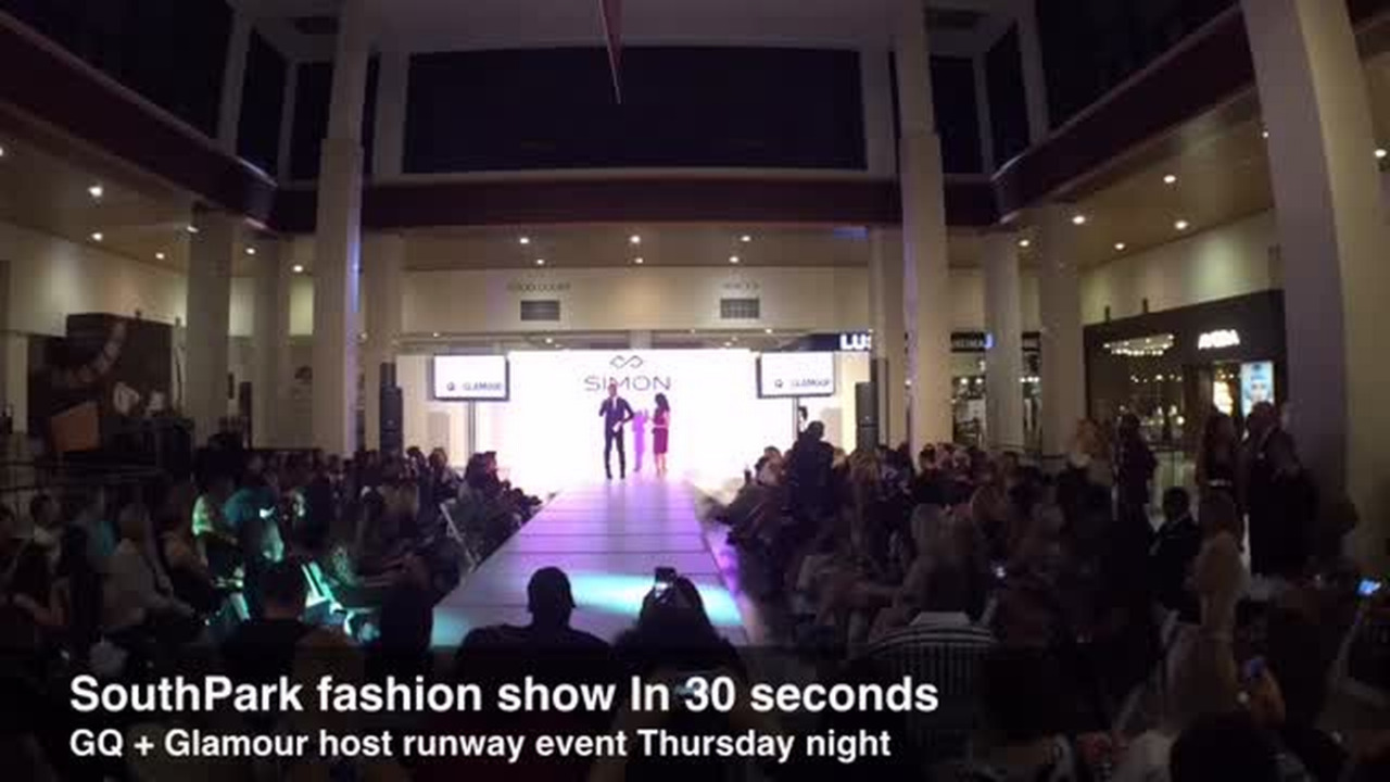 SouthPark fashion show in 30 seconds