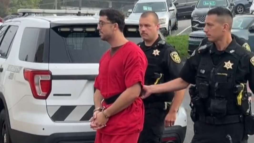 Agostino Abbatiello arrives for preliminary hearing