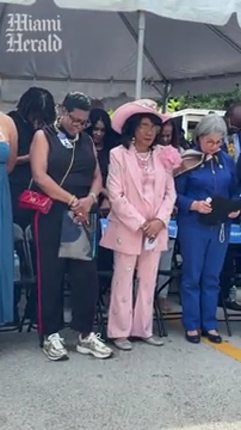 U.S. Rep. Frederica Wilson announced that she will not be seeking re-election