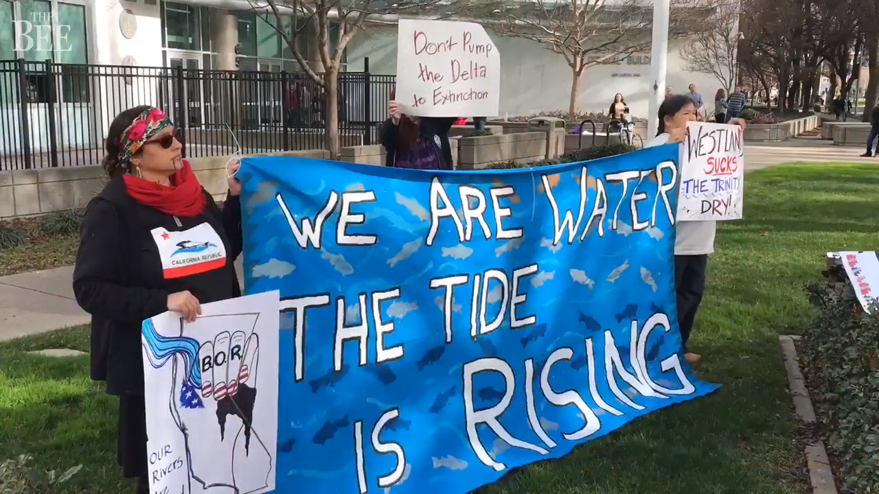 Gov. Newsom’s threat to sue Trump upends peace talks on California water wars