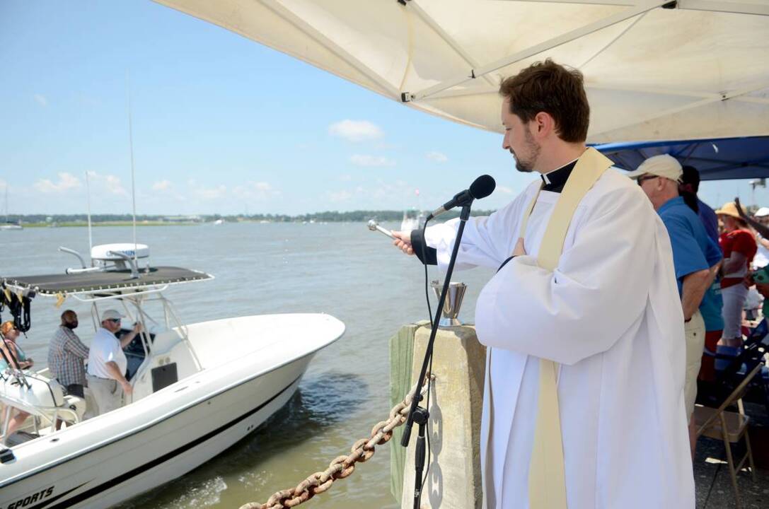 Struggles of a pastor during the Beaufort Water Fest Blessing of the Fleet