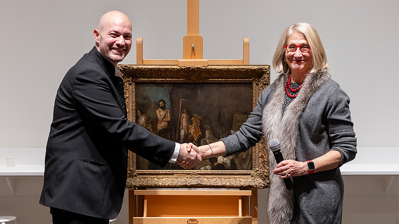 Painting stolen by Nazis in WWII returned to Jewish family by UNC museum