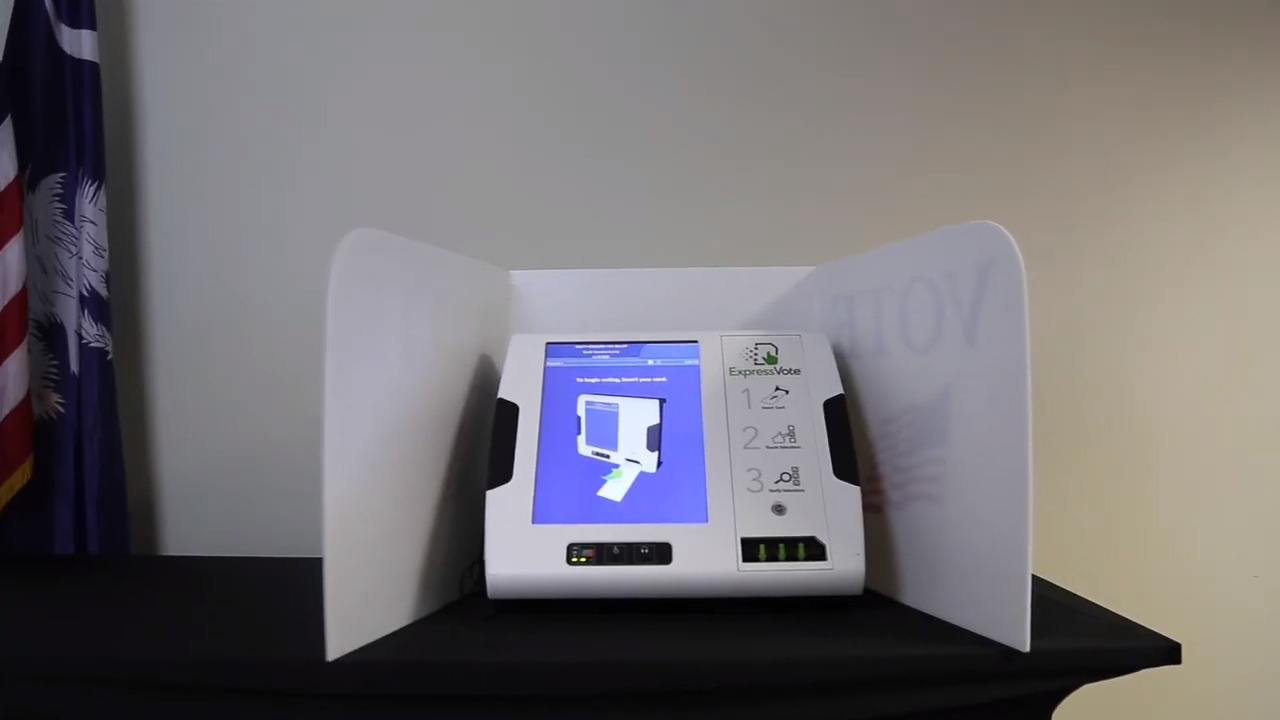 Paper Voting System Instructions on how to use paper-based voting machines in SC (Video ...