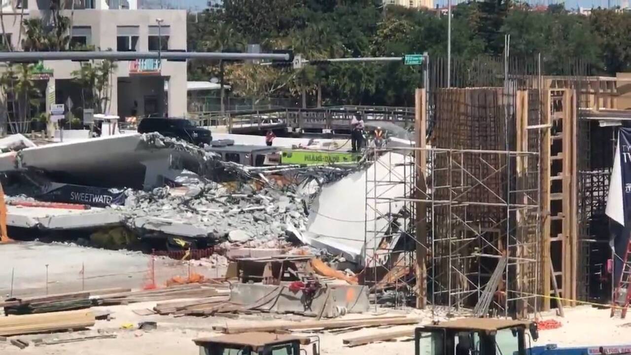 Witness recounts the moments after the bridge collapsed it could have