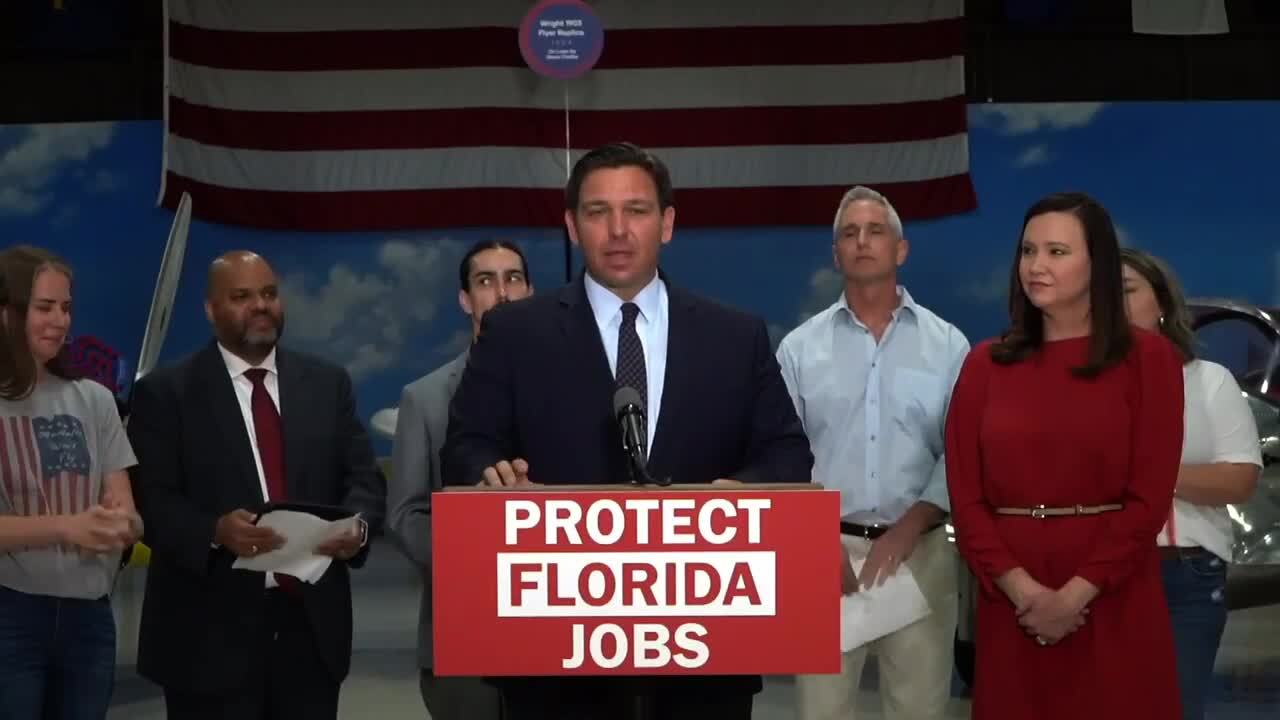 DeSantis calling for special legislative session to ban vaccine mandates