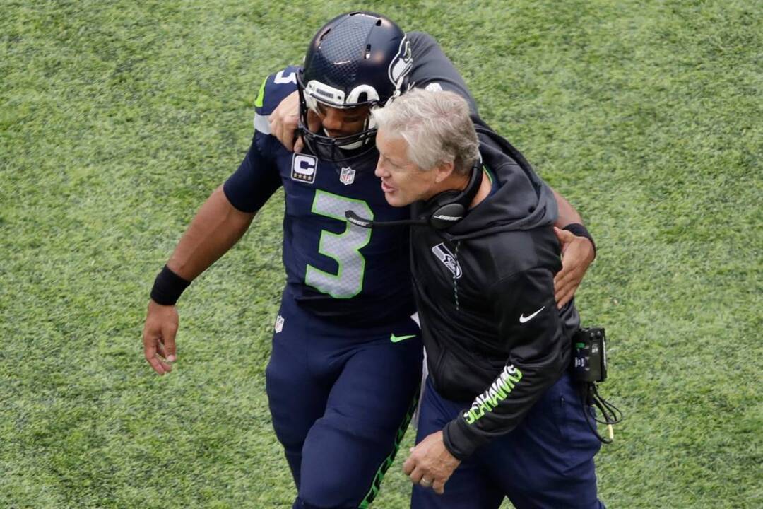 Pete Carroll on Seahawks' Russell Wilson's marvelous will