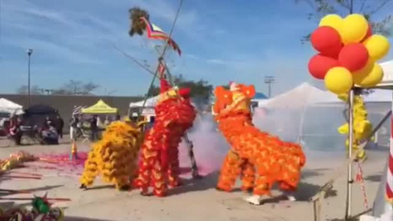 Vietnamese celebrate Tet festival