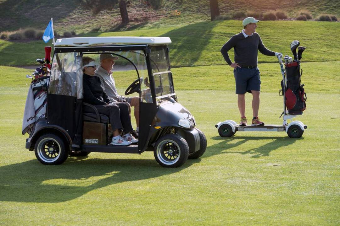 Video: Test driving the new golf board