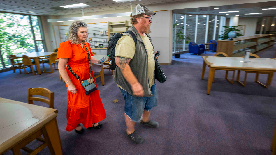 See how Sacramento library workers are helping their homeless neighbors