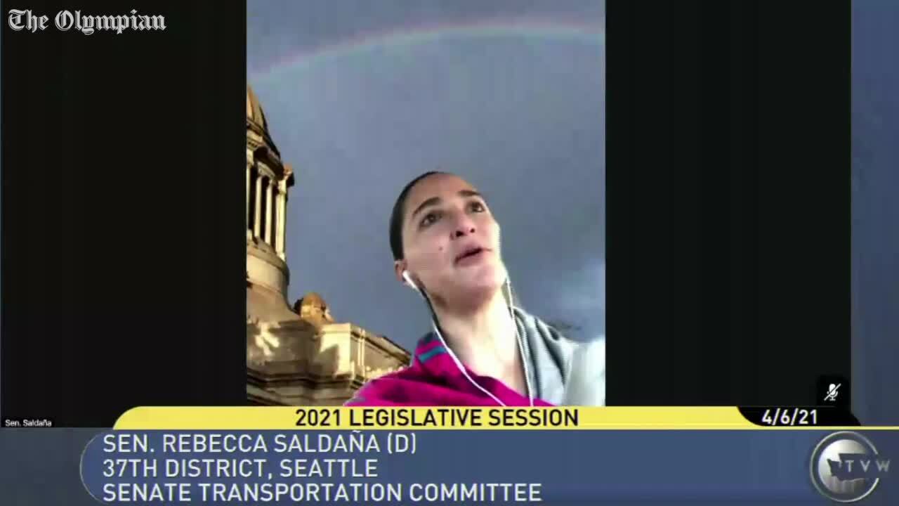 Washington lawmaker apologizes for driving while in virtual transportation meeting