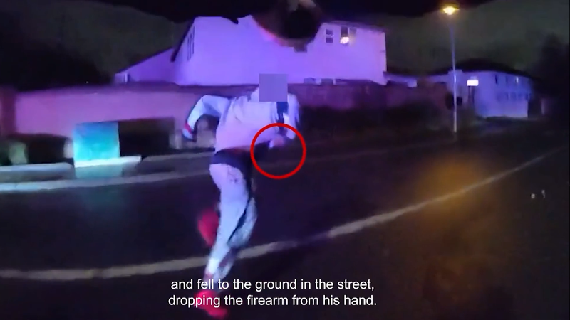 Bodycam footage shows Sacramento sheriff’s deputies shoot fleeing armed man