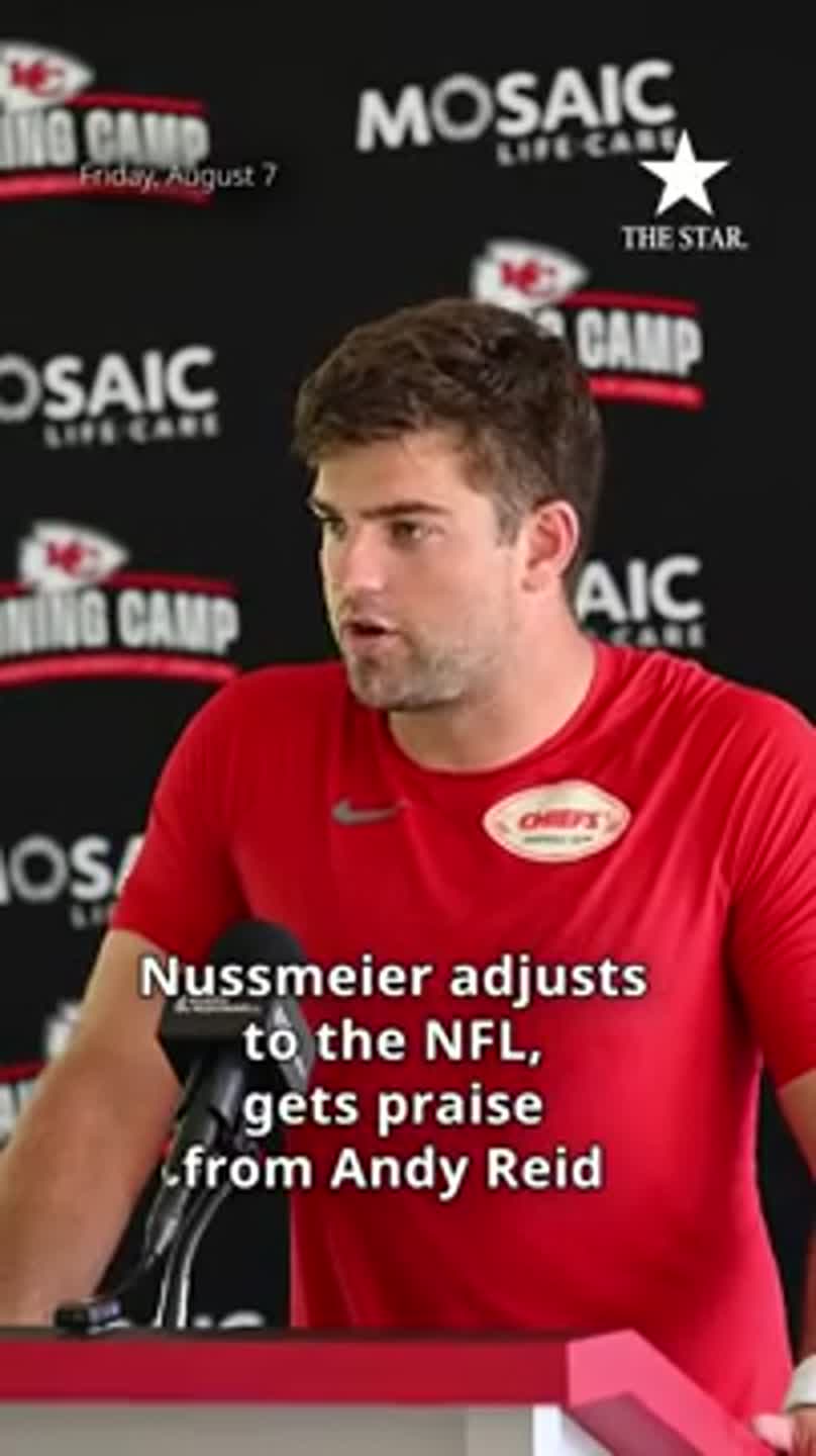 Garrett Nussmeier says he's adjusting to Chiefs offense, learning from Andy Reid
