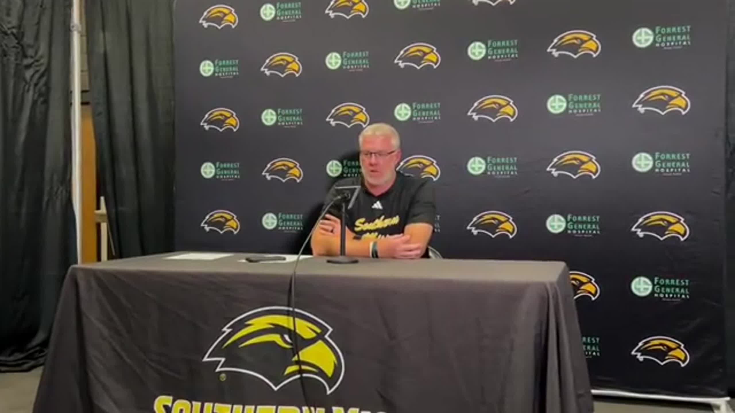 Southern Miss postgame news conference