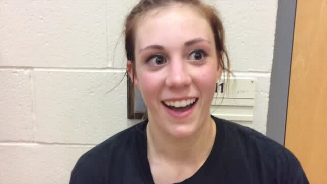 Briley Brind'Amour on her 22 kills in win over Broughton