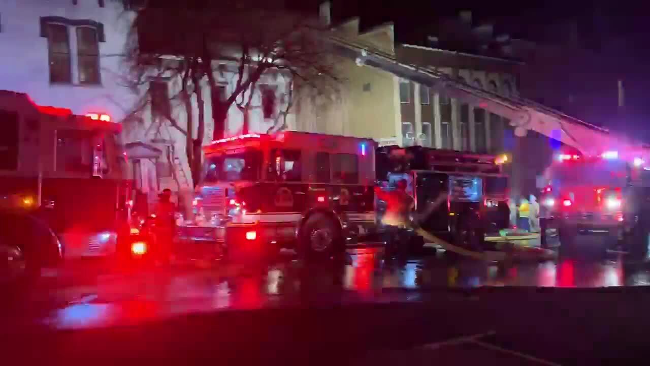 Fire companies respond to building fire in downtown Bellefonte