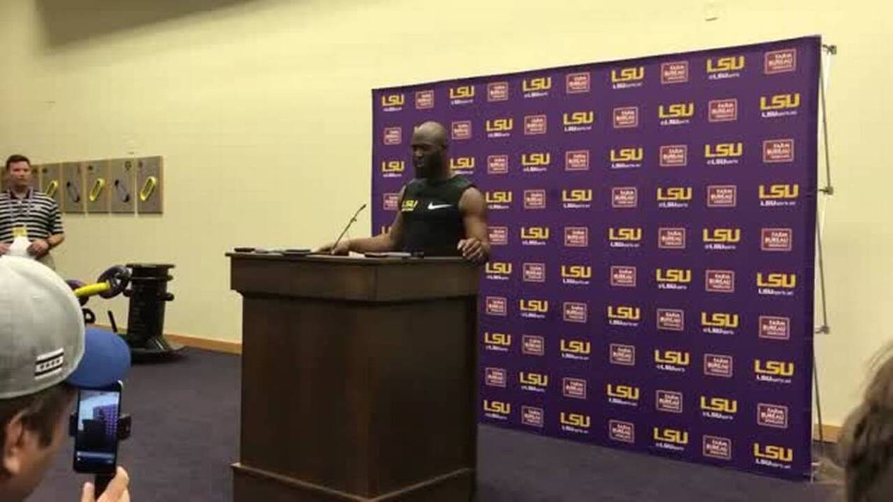 Leonard Fournette on what he had to prove at LSU pro day