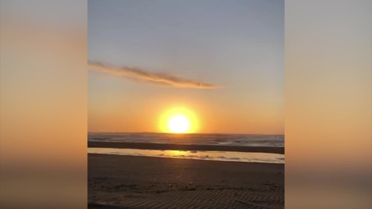 Palm Sunday sunrise captivates thousands online