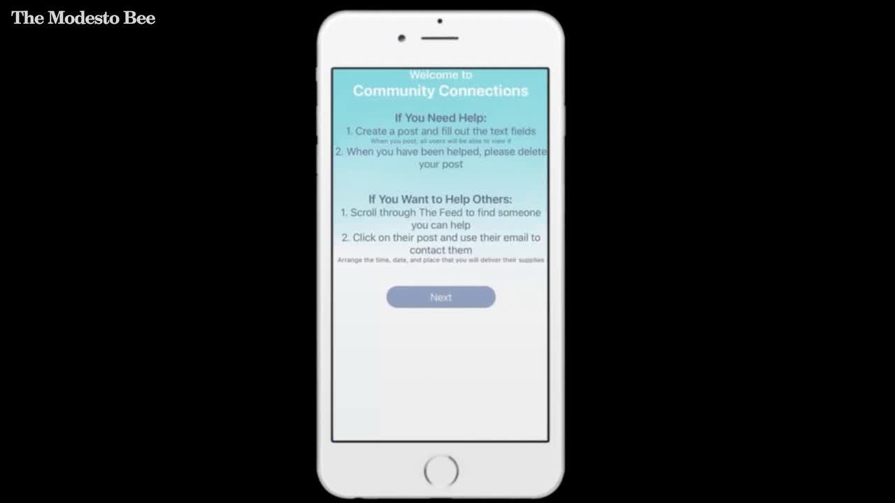 Modesto Chat Program Modesto students talk about app for isolated seniors (Video) | Modesto Bee