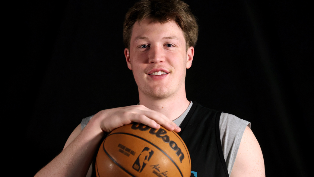 Three questions with Hornets rookie Kon Knueppel